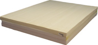 Suggested Foam Set 8.5": 3" Latex, 2.5" Medium, 3" Firm, Full