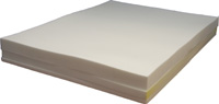 Suggested Foam Set 8.5": 4.5" Memory Foam, 2.5" Medium, 1.5" Firm, Full