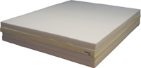 Suggested Foam Set 11.5": 3" Memory Foam, 3" Latex, 2.5" Medium, 3" Firm, Full