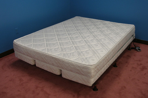 Strobel Organic Complete Softside Waterbed Spectacular Bid Queen Dual. 