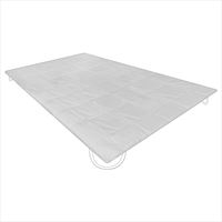 Waterbed Quilted Mattress Pad King (Cal-King) 72x84"
