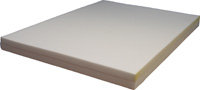 Mattress Kit with Cover 5.5": 2.5" Medium, 3" Firm, Queen