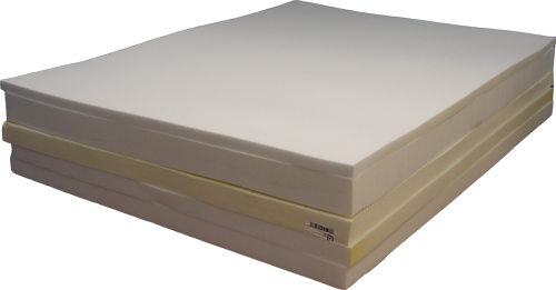 Mattress Kit with Cover 14.5": 6" Memory Foam, 3" Latex, 2.5" Medium, 3" Firm, Queen