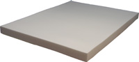 Upholstery Foam, Super Premium Memory Foam, Soy Based, King, 75.5x79x4.5